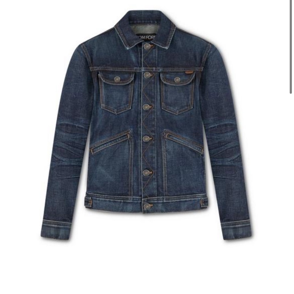 Tom Ford women’s denim jacket medium - Picture 7 of 7
